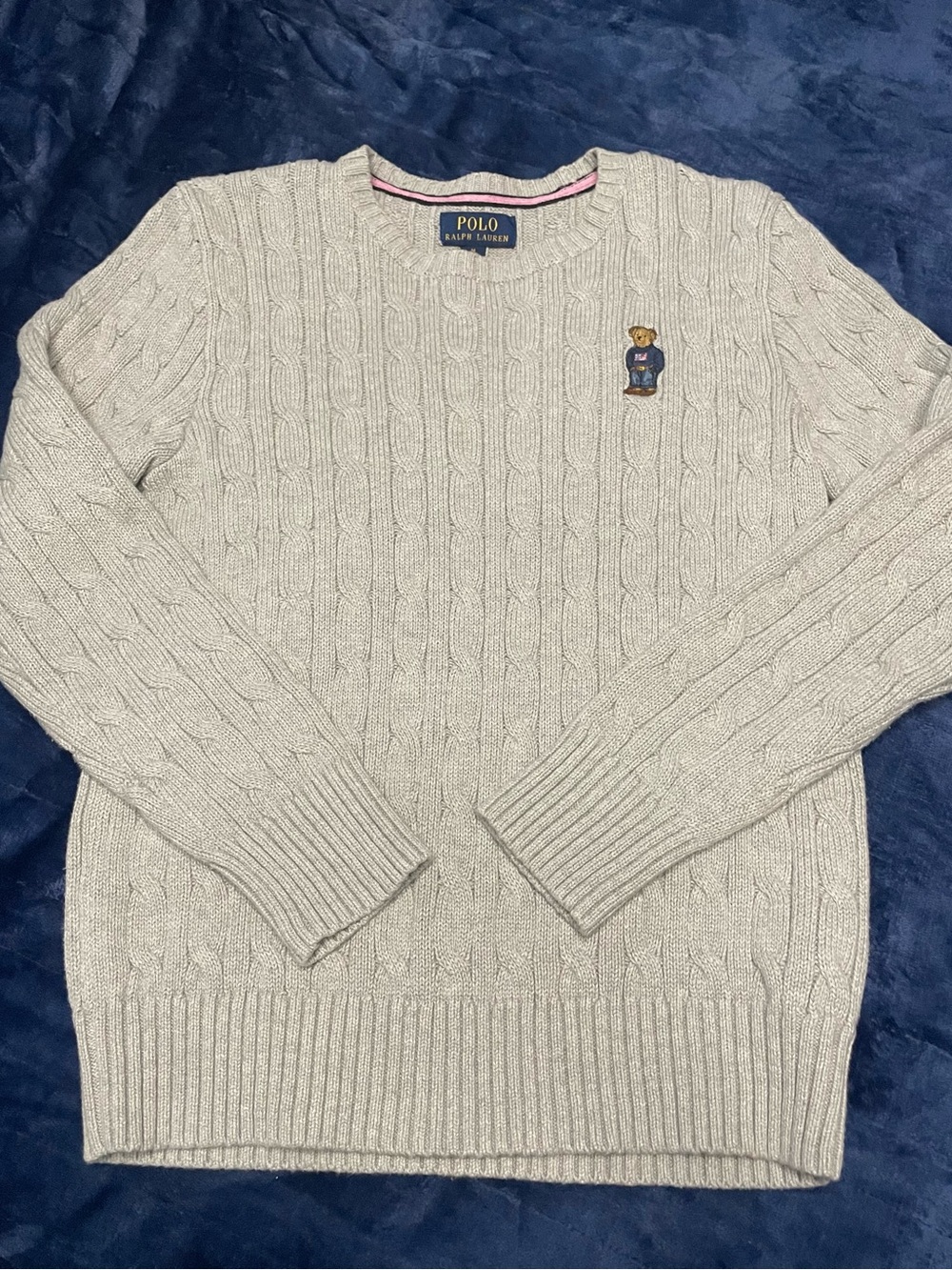 POLO SWEATER SZ 10/12